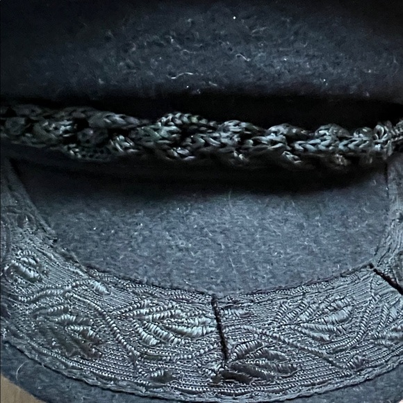Handmade Authentic Greek Fisherman’s Cap Black NWT Size 7 1/8 - Picture 10 of 16